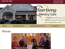 Tablet Screenshot of heartsong-mc.com